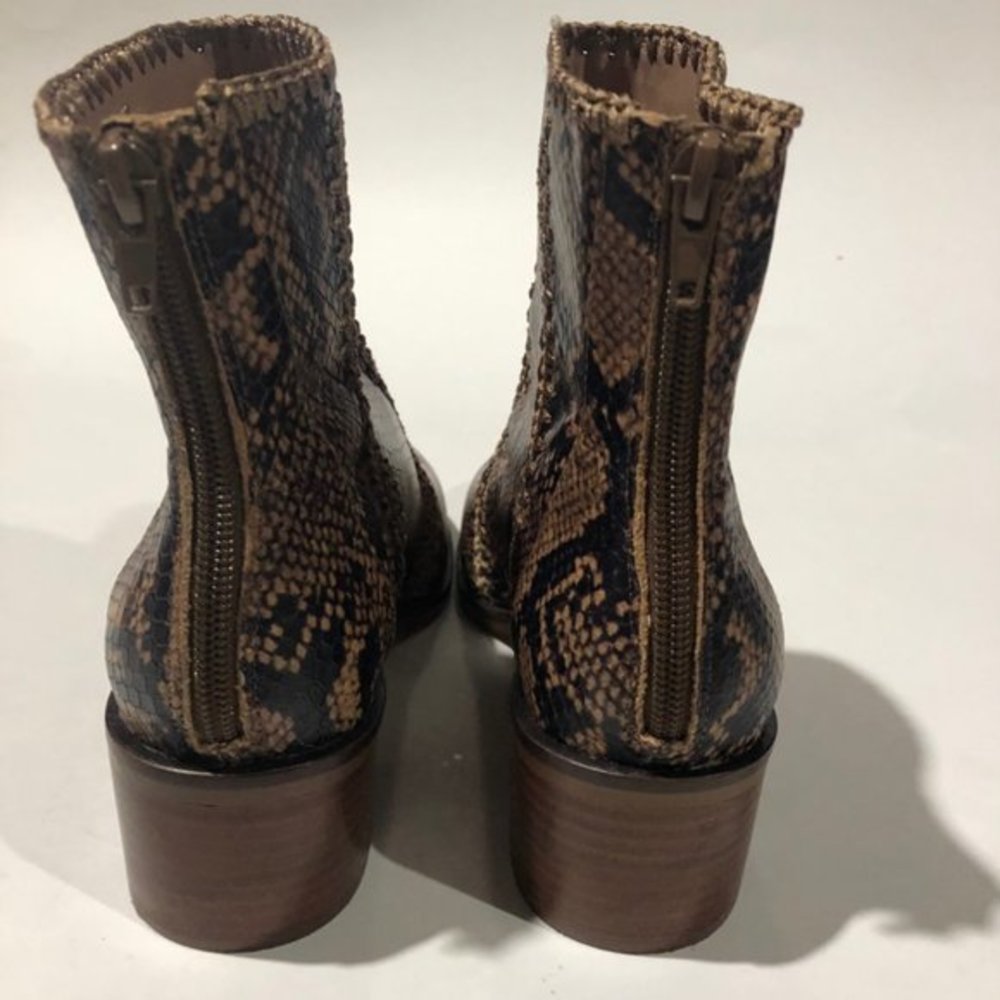 Chelsea & Violet Womens CV Lucy Ankle Zip Boot 6.5 - Picture 9 of 10